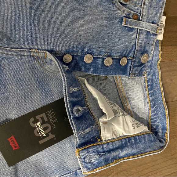 Levi’s 501® Stretch Skinny Women's Jeans - Picture 4 of 7